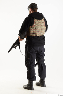 Photos Arthur Fuller Sniper holding gun standing whole body 0004.jpg